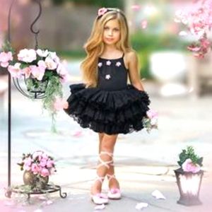 NWT Dollcake Two Peas in Pod black tutu